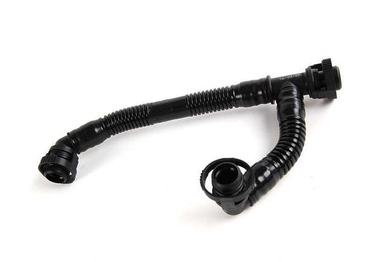 Tubo de ventilación del motor OEM 11617559530 para BMW E87, E90, E91, E60, E61, E63, E64, E65, E66, E85, E86. Recambio original BMW.