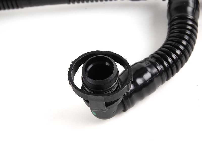 Tubo de ventilación del motor OEM 11617559530 para BMW E87, E90, E91, E60, E61, E63, E64, E65, E66, E85, E86. Recambio original BMW.