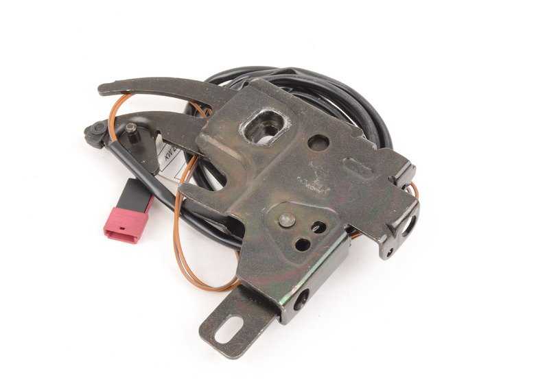Cierre derecho OEM 51258162000 para BMW E36 {318i, 318is, 320i} con cambio manual y automático. Compatible con versiones con tracción trasera. Original BMW.