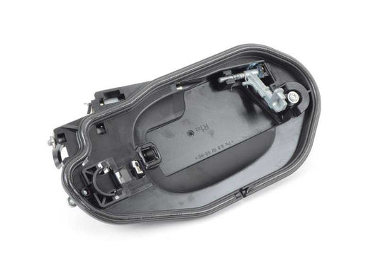 Soporte interior maneta exterior puerta trasera derecha OEM 51203449056 para BMW X3 E83. Compatible con todos los modelos X3 E83 de 2004 a 2010. Repuesto original BMW.