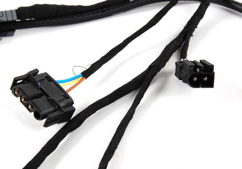 Cable de reparación para portón trasero derecho para BMW E34 (OEM 61108365702). Original BMW.