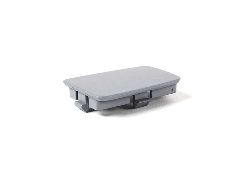 Embellecedor gris OEM 51428224415 para BMW E46 {316i AL11, AL12, AL21, AL22, AL51, AN72, AN82, AX31, AX32, AX41}. Pieza original BMW.