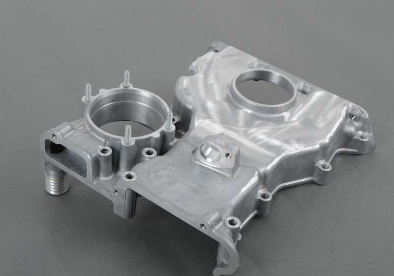 Cubierta inferior del cárter de cadena para BMW E36, E34 (OEM 11141720637). Original BMW
