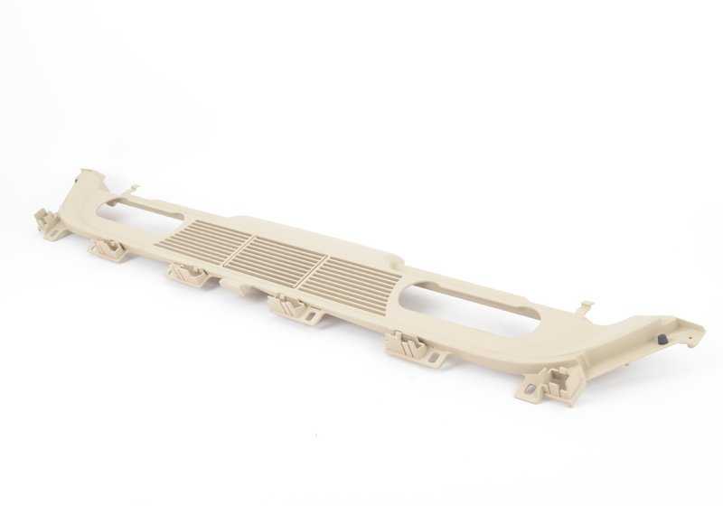 Output dell'aria anteriore della griglia decorativa per BMW 6 E64, E64N (OEM 51467129404). BMW originale.