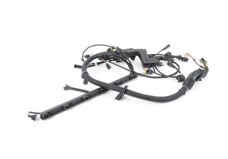 Cableado motor (módulo motor) OEM 12511439175 para BMW E39 528i (M52) con cambio manual y automático. Compatible con modelos fabricados entre 1996 y 2000. Recambio original BMW.