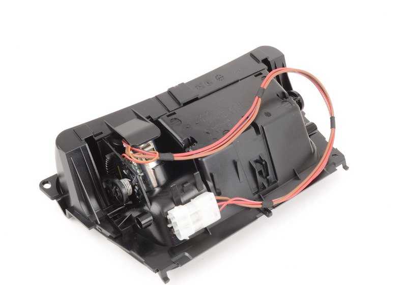 Matte OEM Black Cenicero 51168051991 pour BMW E82. BMW d'origine.