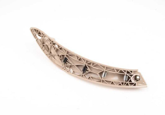 Soporte interior tirador puerta izquierda OEM 51417279313 para BMW F30, F31, F32, F33, F34, F36. Original BMW.