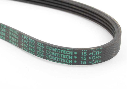 Correa acanalada OEM 64557793608 para BMW E90, E91, E92, E60, E61, E65, E66. Original BMW.