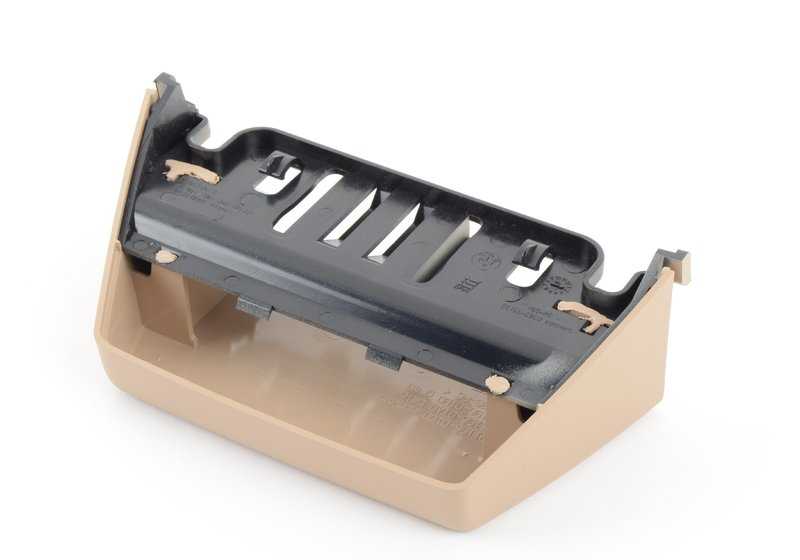 Carcasa para la consola central para BMW E46 (OEM 51167024829). Original BMW.