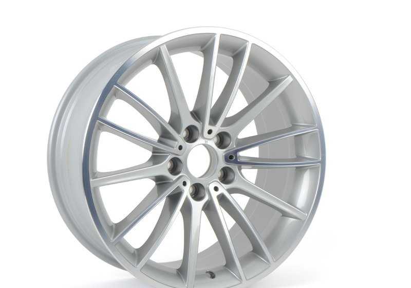 Llanta de aleación diseño V-Spoke 426 OEM 36116851076 para BMW F07, F01, F02, F04. Medida 8.5x19 ET25. Color bicolor (reflexsilber / pulido). Original BMW.