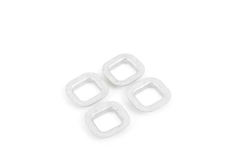Kit de fijaciones para paragolpes delantero OEM 51112410006 para BMW E90, E90N, E91, E91N, E92, E92N, E93, E93N. Original BMW.