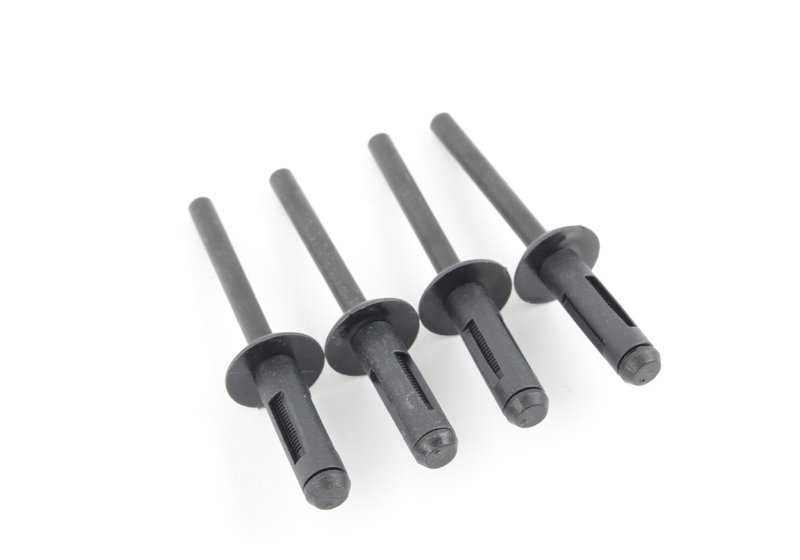 Kit de fijaciones para paragolpes delantero OEM 51112410006 para BMW E90, E90N, E91, E91N, E92, E92N, E93, E93N. Original BMW.