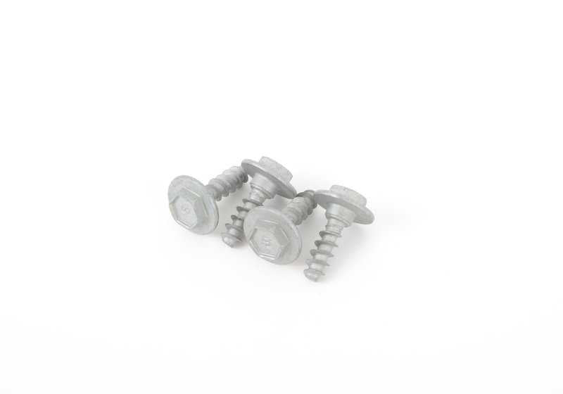 Kit de fijaciones para paragolpes delantero OEM 51112410006 para BMW E90, E90N, E91, E91N, E92, E92N, E93, E93N. Original BMW.