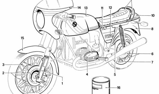 Tapa de balancines izquierda pulida OEM 11121337451 para BMW E30, E34, E28, E24, E32, E23 con motor M30. Original BMW.