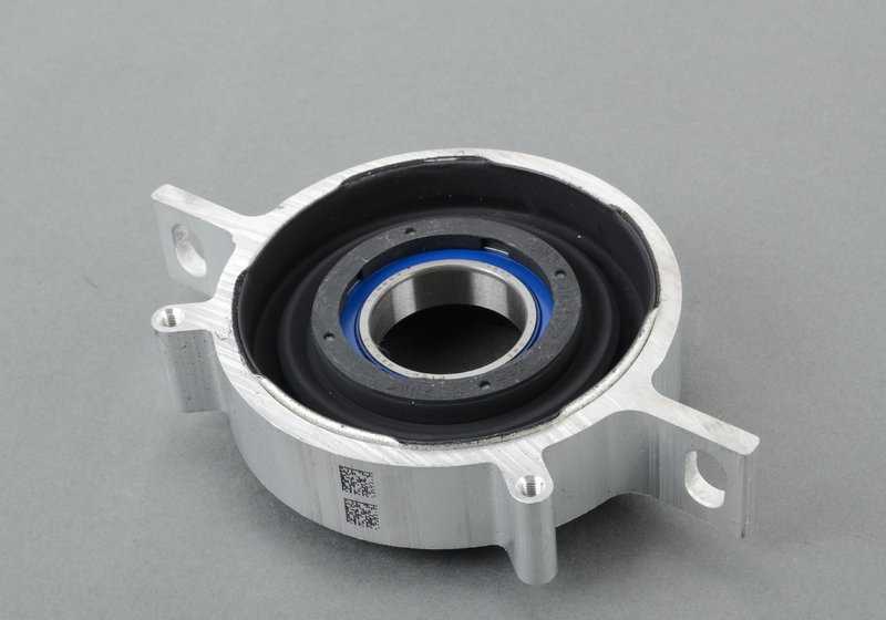 Soporte central de transmisión en aluminio OEM 26127588544 para BMW F10, F11, F07 Gran Turismo, 530d, 530d xDrive. Compatible con modelos de tracción trasera y total. Original BMW.