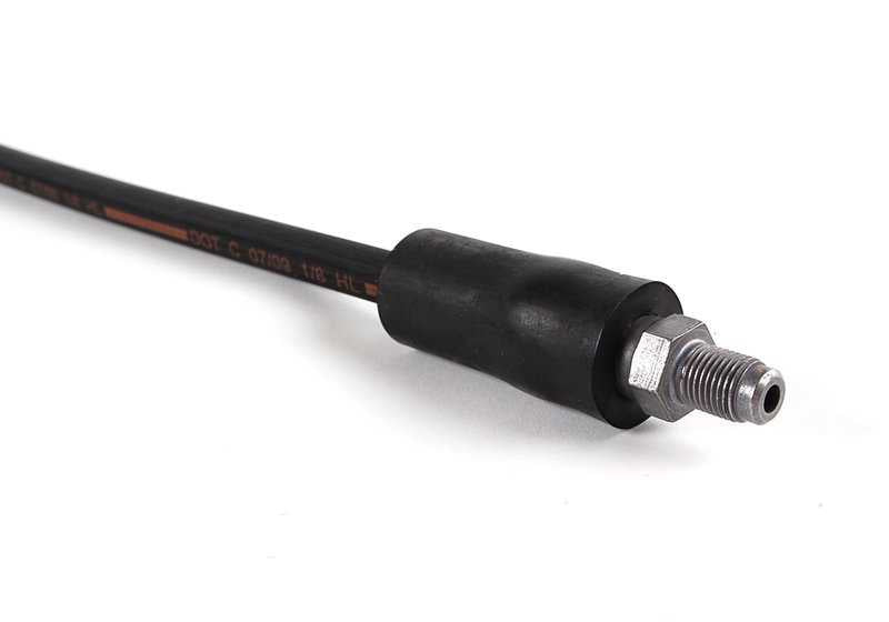 Tubo del freno anteriore 34301163155 per BMW E38 {725TDS, 728i}. Compatibile con tutti i modelli indicati. BMW di riserva originale.