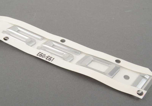 Emblem for BMW 5 Series E60, E60N, E61, E61N (OEM 51147164137). Original BMW.