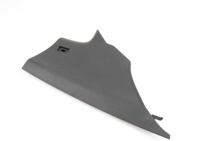 Embellecedor lateral izquierdo (C-Säule) OEM 51438046489 para BMW Serie 1 Coupé E82. Original BMW.