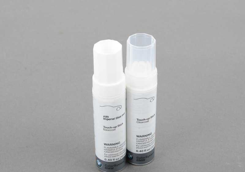 Bar (Touch-Up Stick) Imperial Blue Metallic OEM 51912148484 for BMW 1 F20 Series, series 2 F22, 3 F30 series, 4 F32 series, 5 G30 G30 series, 6 G32 Series, 7 G11/G12, X1 F48, X3 G01, X4 G02, X5 G05, X6 G06, X7 G07 series. Original BMW.