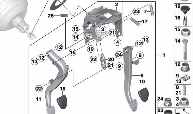 Muelle reforzado OEM 35006769442 para BMW E81, E82, E87, E88, F20, F21, F22, F23, F87, E90, E91, E92, E93, F80, F82, F83, E60, E61, F10, F11, E63, E64, F06, F12, F13, E84, F25, F26. Original BMW.