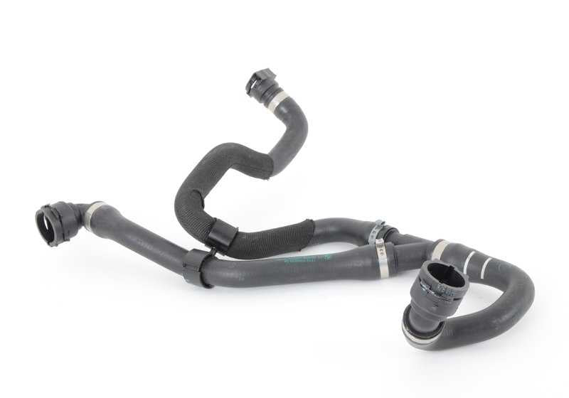 Manguera de refrigerante OEM 17127596839 para BMW F20, F21, F22, F23, F30, F31, F34, F35, F32, F33, F36. Compatible con todos los motores indicados. Recambio original BMW.