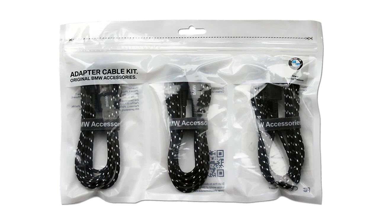 Kit de cables adaptadores USB Tipo A OEM 61125A0C168 para BMW {E81, E82, E87, E88, F20, F21, F40, F22, F23, F44, F45, F46, E90, E91, E92, E93, F30, F31, F34, G20, G21, F32, F33, F36, G22, G23, F07, F10, F11, G30, G31, F06, F12, F13, G32, F01, F02, G1