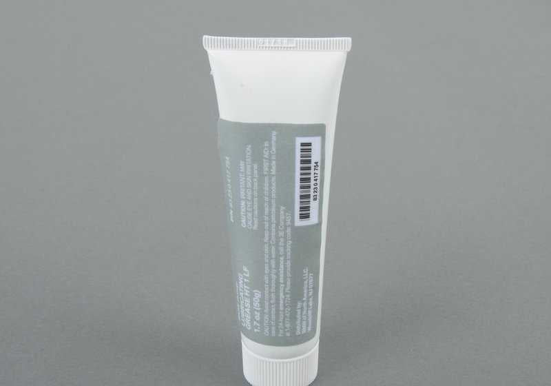 Grasso lubrificante OEM 83230417754 Optitemp HT 1 LF per BMW (modelli compatibili: F20, F21, F22, F23, F87, G42, G87, F30, F31, F34, F35, F80, G20, G21, G28, G80, G81, F32, F33, F36, F82, F83, G22, G23, G26, G82, G83, G30, G31, G60, G61, G68, G90, F06,
