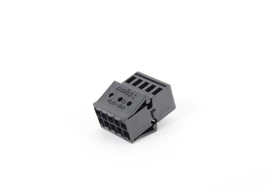 Conector eléctrico hembra 10 pines OEM 61136913666 para BMW E60 520i, 520d {modelos compatibles: E60}. Original BMW.