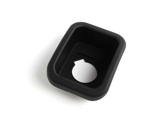 Tapa embellecedora de toma de corriente OEM 51477077851 para BMW E39. Original BMW.