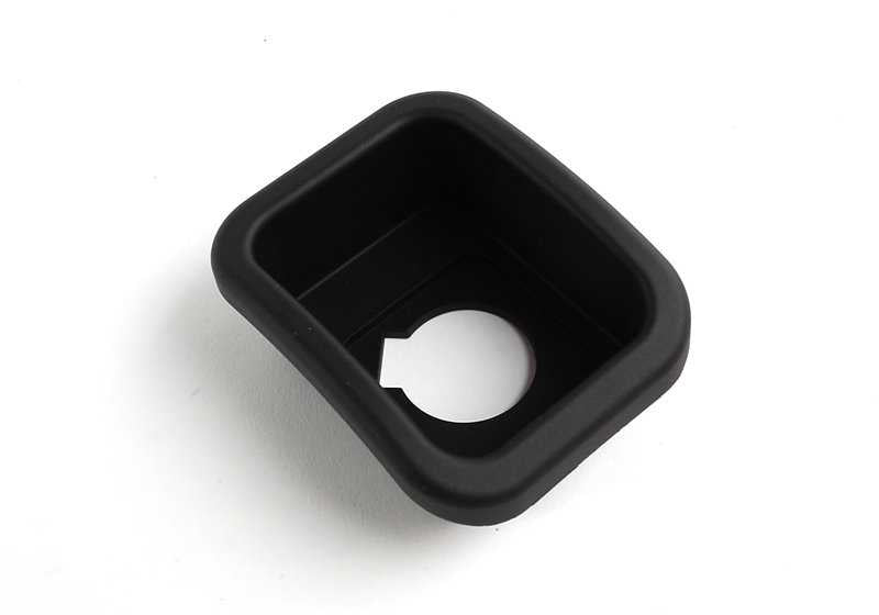 Tapa embellecedora de toma de corriente OEM 51477077851 para BMW E39. Original BMW.