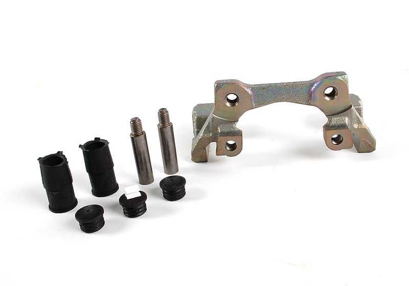 Soporte de pinza de freno trasero OEM 34211163648 para BMW E39. Original BMW.