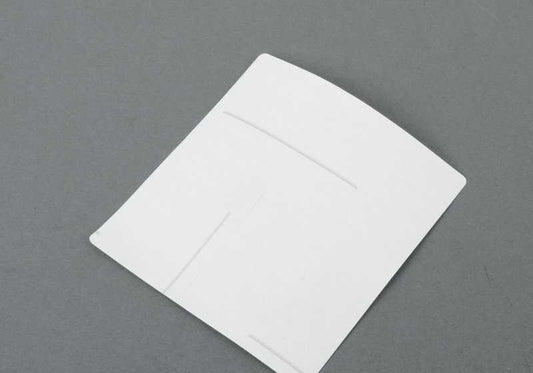 Placa indicativa de rodaje OEM 71212122135 para BMW E36, E46, E39, E60, E61, Z3, E85, E86. Original BMW.