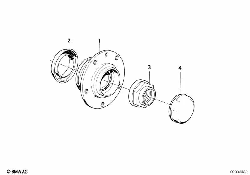 Manschette pour BMW E28, E24 (OEM 31211128423). BMW d'origine