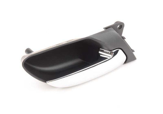Maneta interior puerta derecha OEM 51428200752 para BMW E46 {316i (AL11, AL12, AL21, AL22, AL51, AN72, AN82, AX31, AX32, AX41)}. Original BMW.