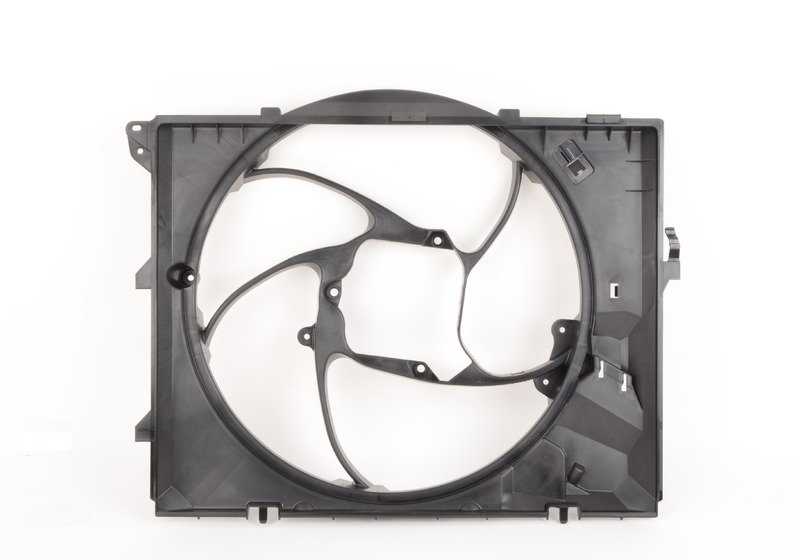Soporte del ventilador OEM 17427595635 para BMW E81, E82, E87, E87N, E88, E90, E90N, E91, E91N, E92, E92N, E93, E93N, E84, E89. Original BMW.