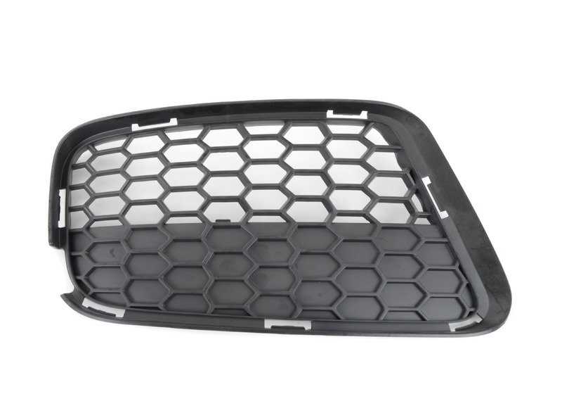 Juego rejillas delanteras parciales OEM 51117845542 para BMW X1 E84 (modelos sDrive16d, sDrive16i, sDrive18d). Compatible con versiones con paquete M. Original BMW.
