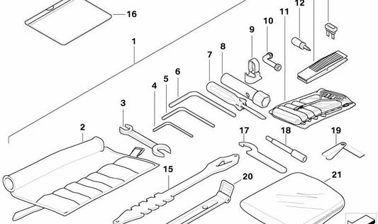Cinta de sujeción OEM 61212306646 para motos BMW R 850 C, R 1200 C, R 1200 CL, R 1200 C Montauk, R 1200 C Independent. Original BMW Motorrad.