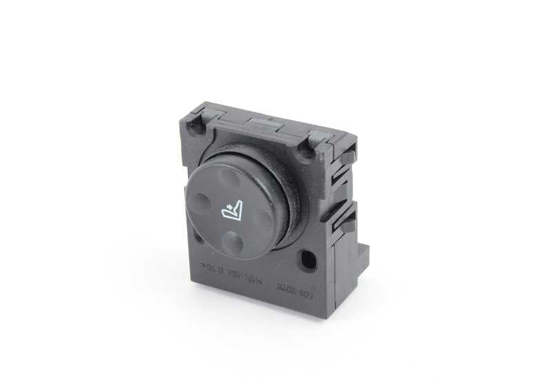 Interruptor soporte lumbar OEM 52107902275 para BMW E46, E63. Original BMW.