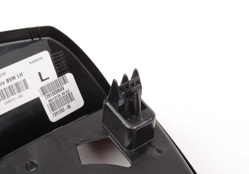 Anel de fixação esquerdo preto para BMW F25, F26, F15, F16 (OEM 51167291203). BMW original