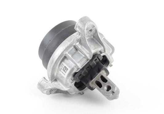 Soporte motor izquierdo OEM 22116777365 para BMW F07, F10, F11, F06, F12, F13, F01, F02. Compatible con versiones 523i, 530i, 535i. Pieza original BMW.