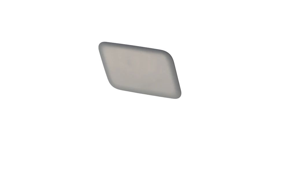 Caperuza imprimada derecha OEM 61673416176 para BMW X3 E83, E83 LCI. Original BMW.