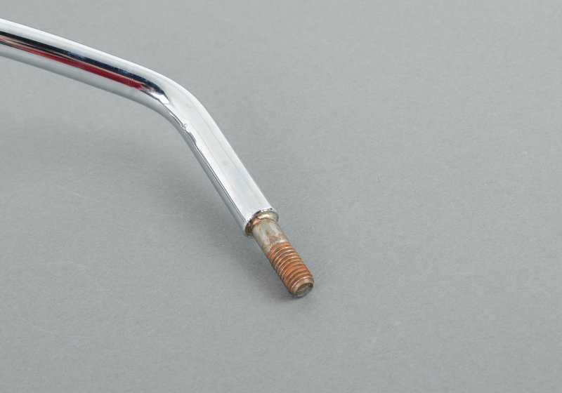 Espejo retrovisor derecho cromado OEM 51161236022 para BMW R50, R60, R75, R80, R90, R100. Compatible con modelos clásicos. Recambio original BMW.