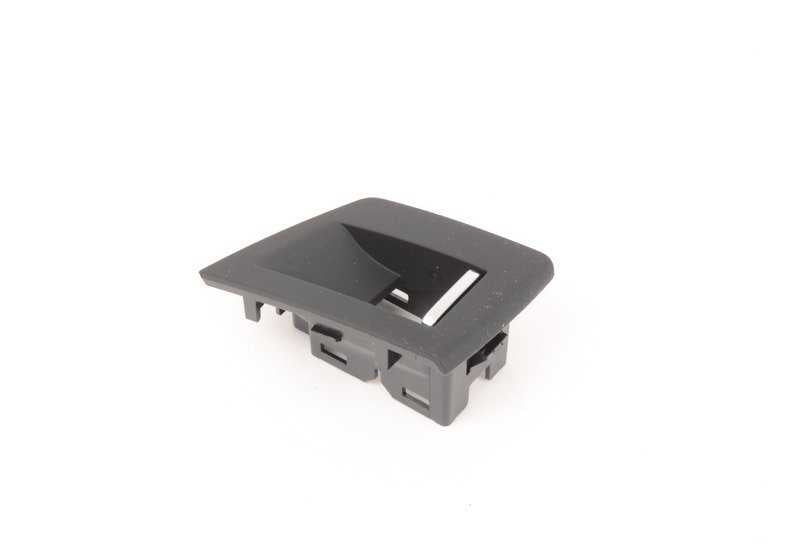 Embellecedor interruptor elevalunas derecho OEM 51417225890 para BMW F10, F10N, F11, F11N, F18, F18N. Original BMW.