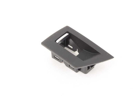 Embellecedor interruptor elevalunas derecho OEM 51417225890 para BMW F10, F10N, F11, F11N, F18, F18N. Original BMW.