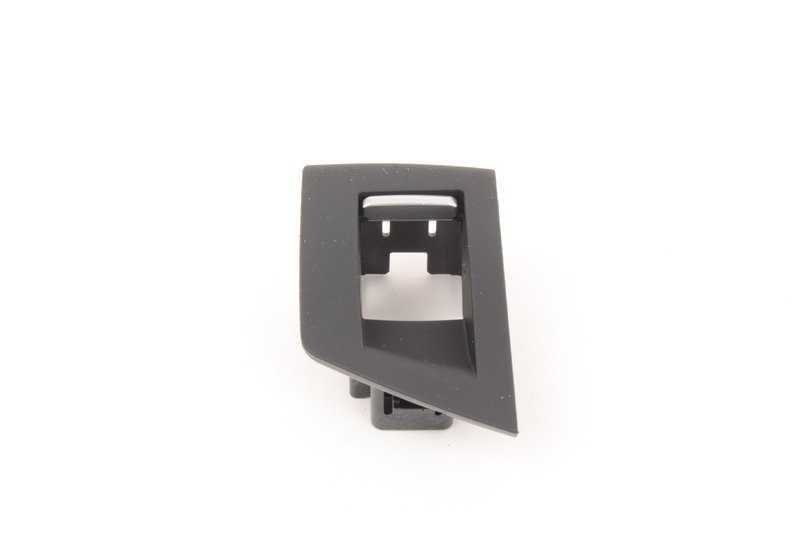 Embellecedor interruptor elevalunas derecho OEM 51417225890 para BMW F10, F10N, F11, F11N, F18, F18N. Original BMW.