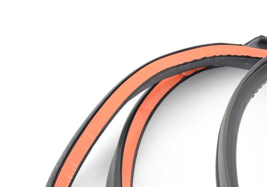 Burlete puerta trasera derecha OEM 51229059650 para BMW E34. Original BMW.