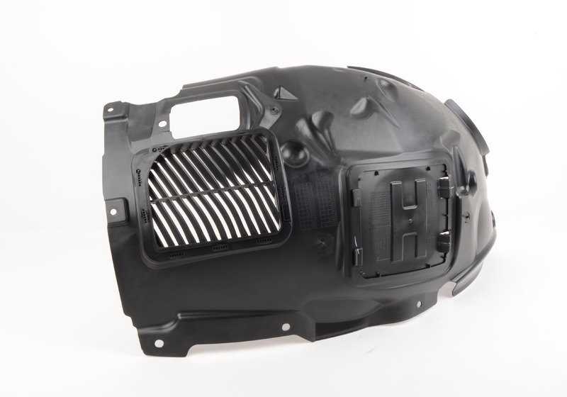 Cubierta de pasarruedas delantera izquierda OEM 51717260727 para BMW Serie 3 F30, F31... y más. Original BMW.
