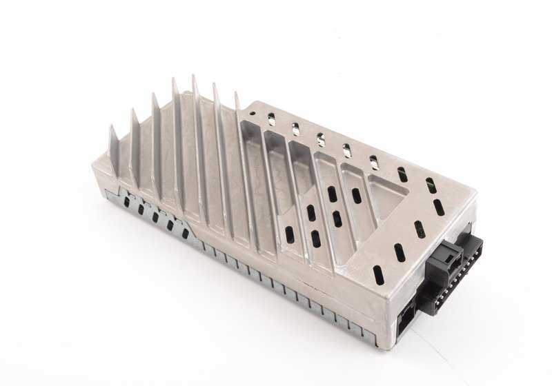 Amplificador Harman Kardon OEM 65129393185 para BMW F30, F31, F34, F34N, F35, F32, F33, F36, F16. Mejora el sonido original de tu BMW con este amplificador original BMW.