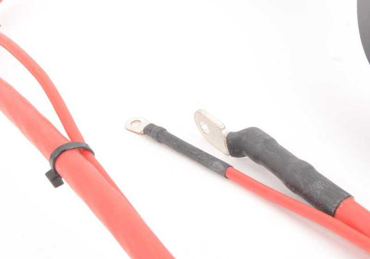 Cable de batería (+) OEM 61129205480 para BMW E82, E88, E90, E91, E92, E93. Original BMW.