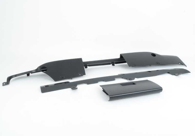 Moldura inferior central OEM 51127893073 para BMW E46. Original BMW.